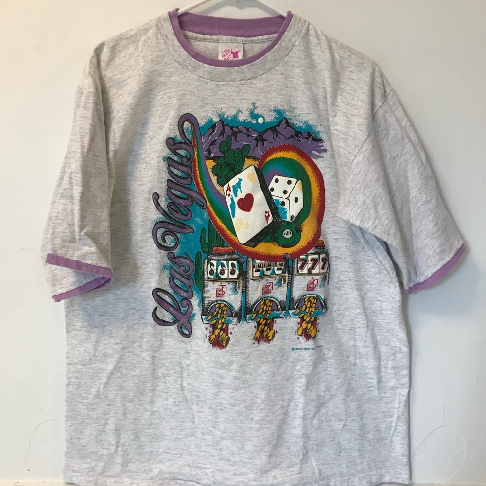Vintage Souvenir Las Vegas T-Shirt Women’s Large